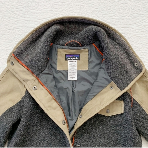 🔥RARE🔥 Patagonia Reclaimed Wool Parka Forge Gray Limited Edition 40th - Picture 6 of 16